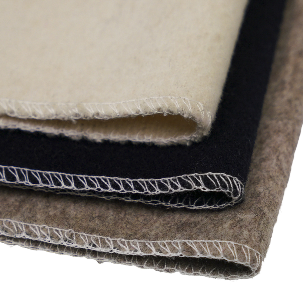 50% Wol, 40% Poliester, 10% Serat Lainnya, 680G/M, Krem, Lapisan Luar Satu Wajah Wol Kristal, ML-242-2050680