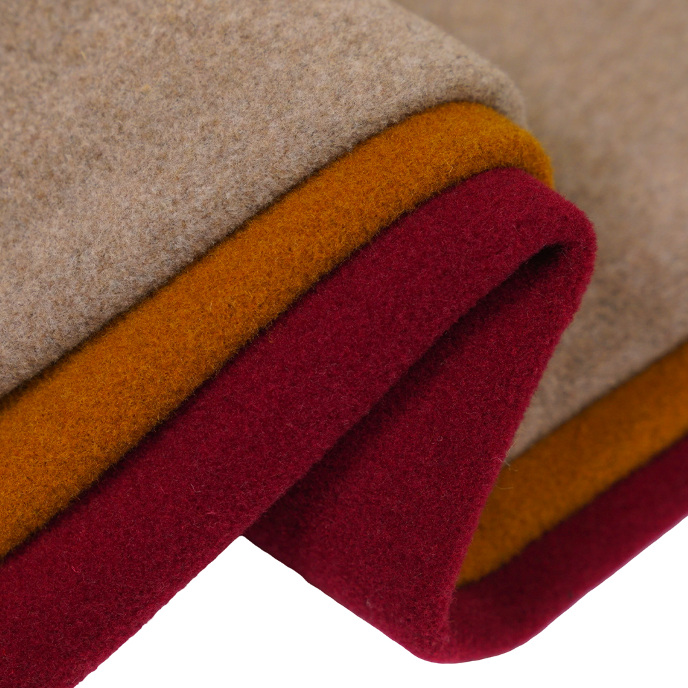 50% Wol, 50% Serat Lainnya, 750G/M, Unta Kuning, Kain Beludru, ML-DALAN-D